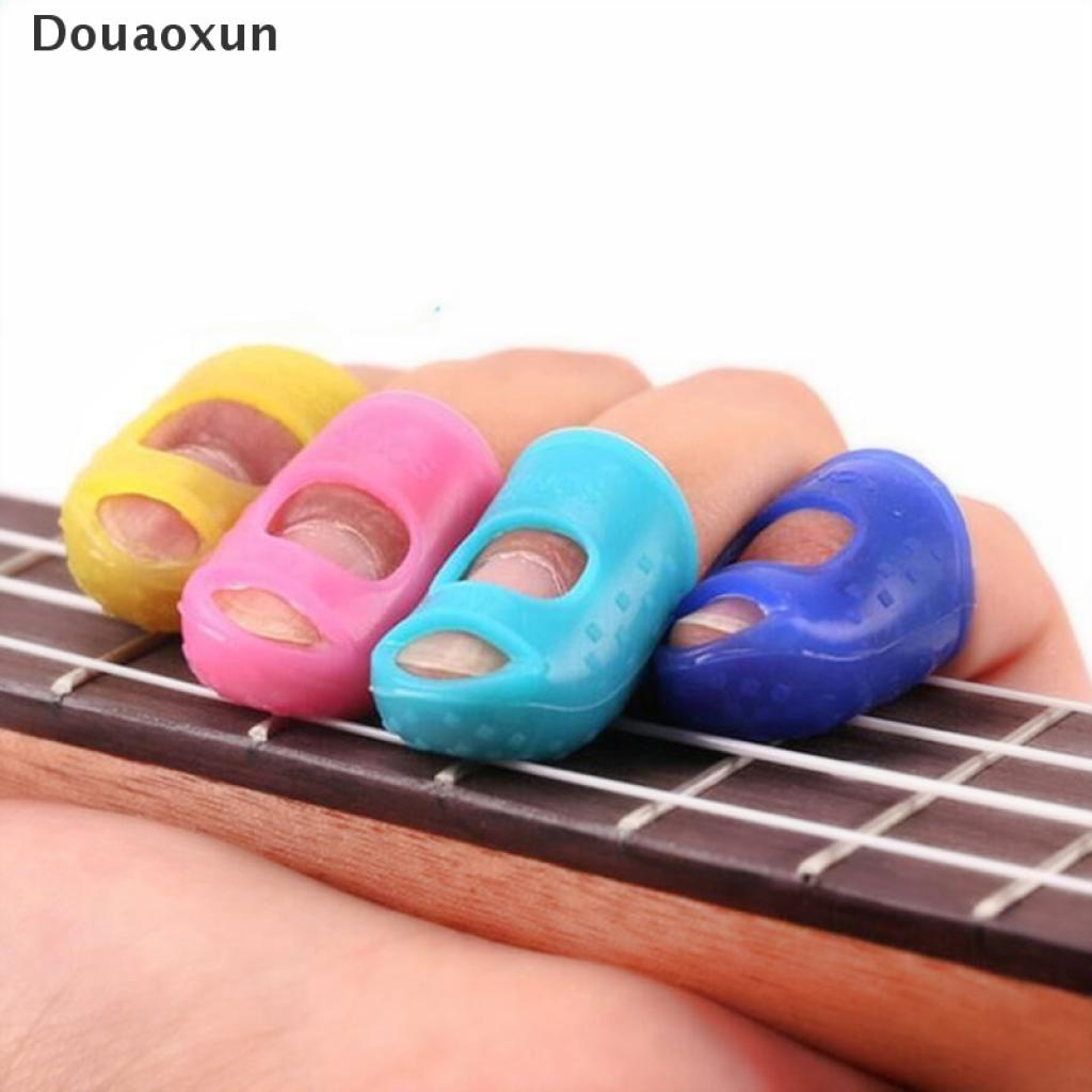 Set 4 Miếng Bảo Vệ Ngón Tay Khi Chơi Đàn Guitar Ukulele