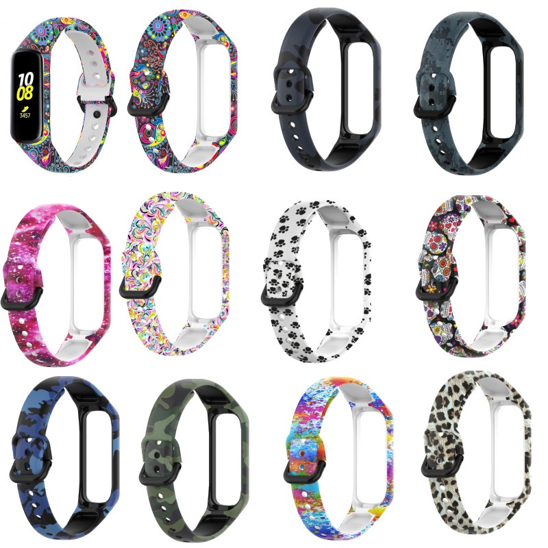 Dây Đeo Silicone Mềm Cho Đồng Hồ Thông Minh Samsung Galaxy Fit2 Samsung Galaxy Fit 2 SM-R220 Correa