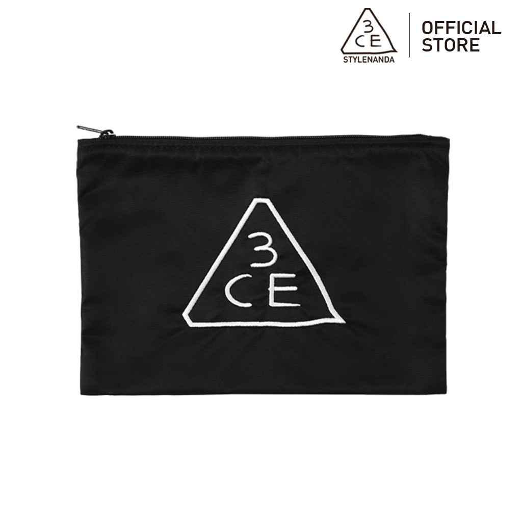 Túi Đựng Mỹ Phẩm 3CE Cỡ Nhỏ Dạng Phẳng Kích Thước 19 x 13cm