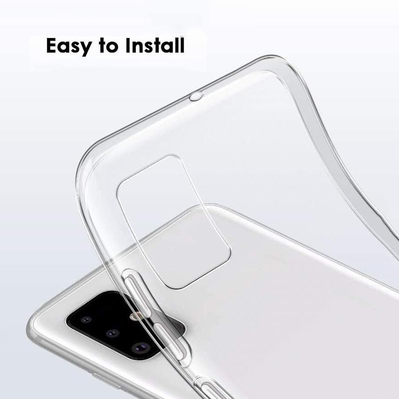 Ốp Điện Thoại TPU Silicon Trong Suốt Cho Samsung Galaxy A03s A22 A32 M51 A52s A52 A72 A12 A02s A02 A42 A31 A21s A11 A51 A71 A01 | BigBuy360 - bigbuy360.vn