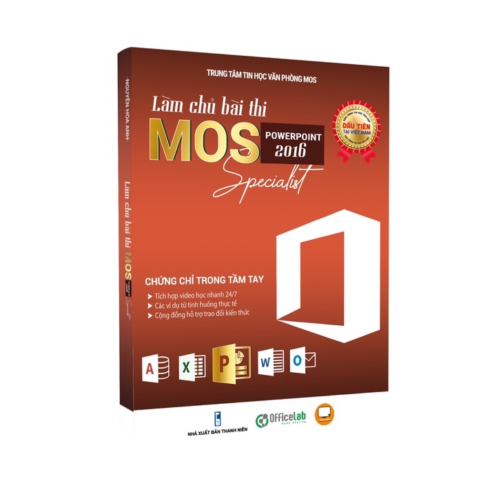 [Thanh lý] Sách - Làm Chủ Bài Thi MOS 2016 Specialist