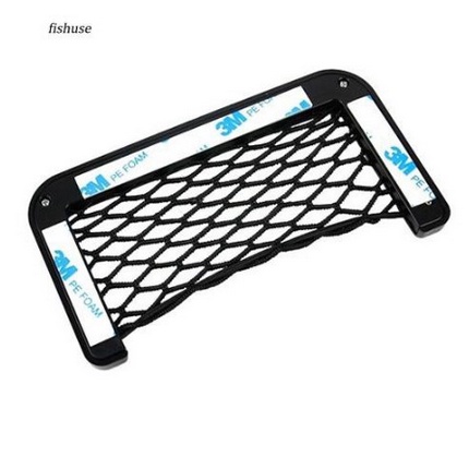 Túi khay lưới đựng vật dụng điện thoại  gắn ghế xe hơi ô tô tương thích các xe Toyota Innova Vios  và Hyundai Accent
