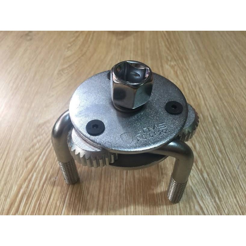 Vam tháo lọc dầu 3 chân, 2 chiều GDC25 - Cảo lọc dầu 3 chấu 63-120mm - Chân tròn