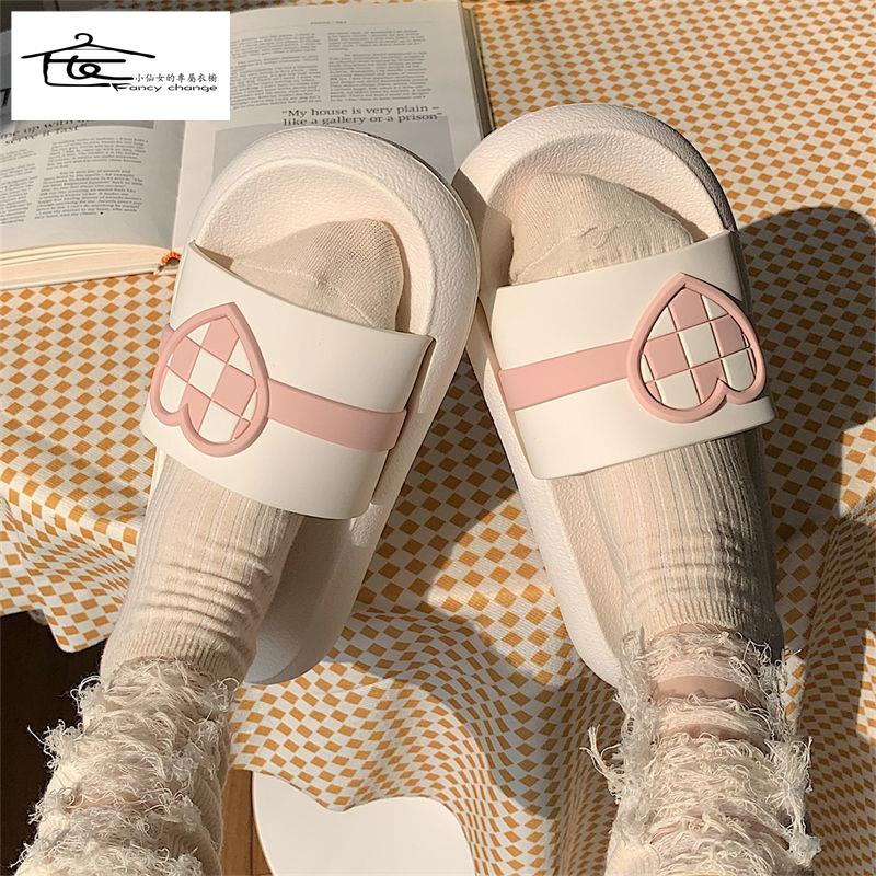 Dép Đi Trong Nhà Thiết Kế Phong Cách Hàn Quốc Dễ Thương Thời Trang Mùa Hè Cho Nữ