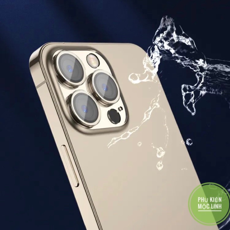 Iphone 14 | 14 Pro | 14 Plus | 14 Pro Max  [ Dán từng mắt cam Trong suốt - Kuzoom ] Kính hỗ trợ tự dán bảo vệ camera
