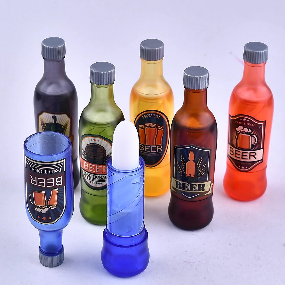 [Hàng mới về] Son bóng không màu dưỡng ẩm chăm sóc môi hình chai bia