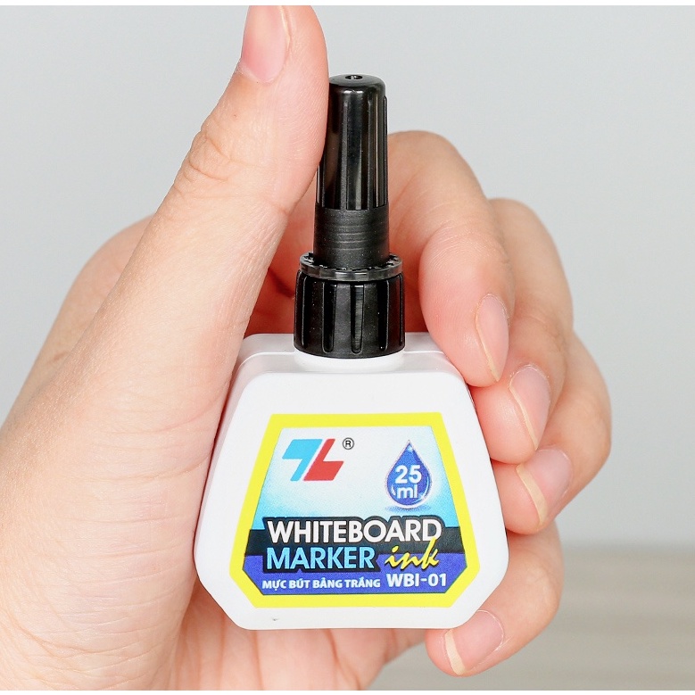 Chai mực bút lông bảng Thiên Long WBI-01 ( Xanh, Đỏ, Đen ) Thể Tích 25ml