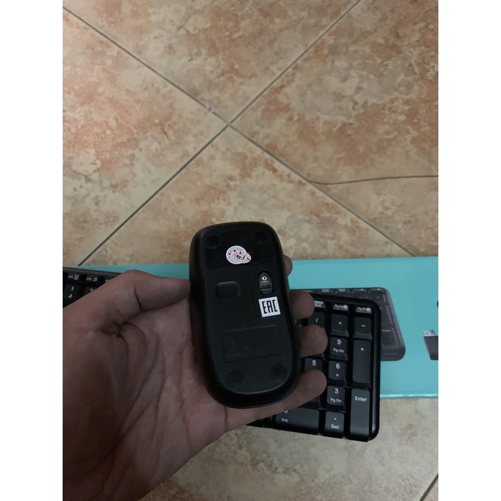 Combo Bàn Phím + Chuột không dây LOGITECH MK215/ MK220