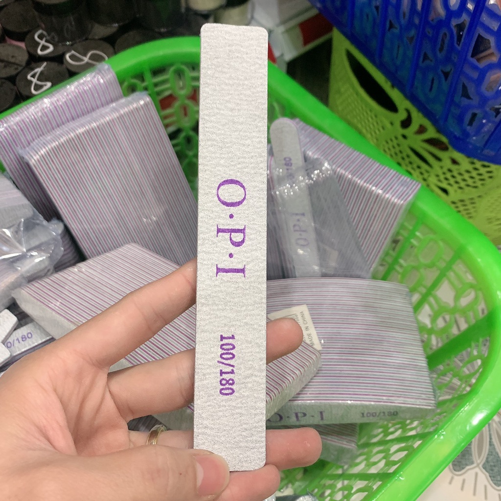 Dũa Móng Tay O-P-I 100/180 Hàng Chính Hãng - Chuyên Mi Nail