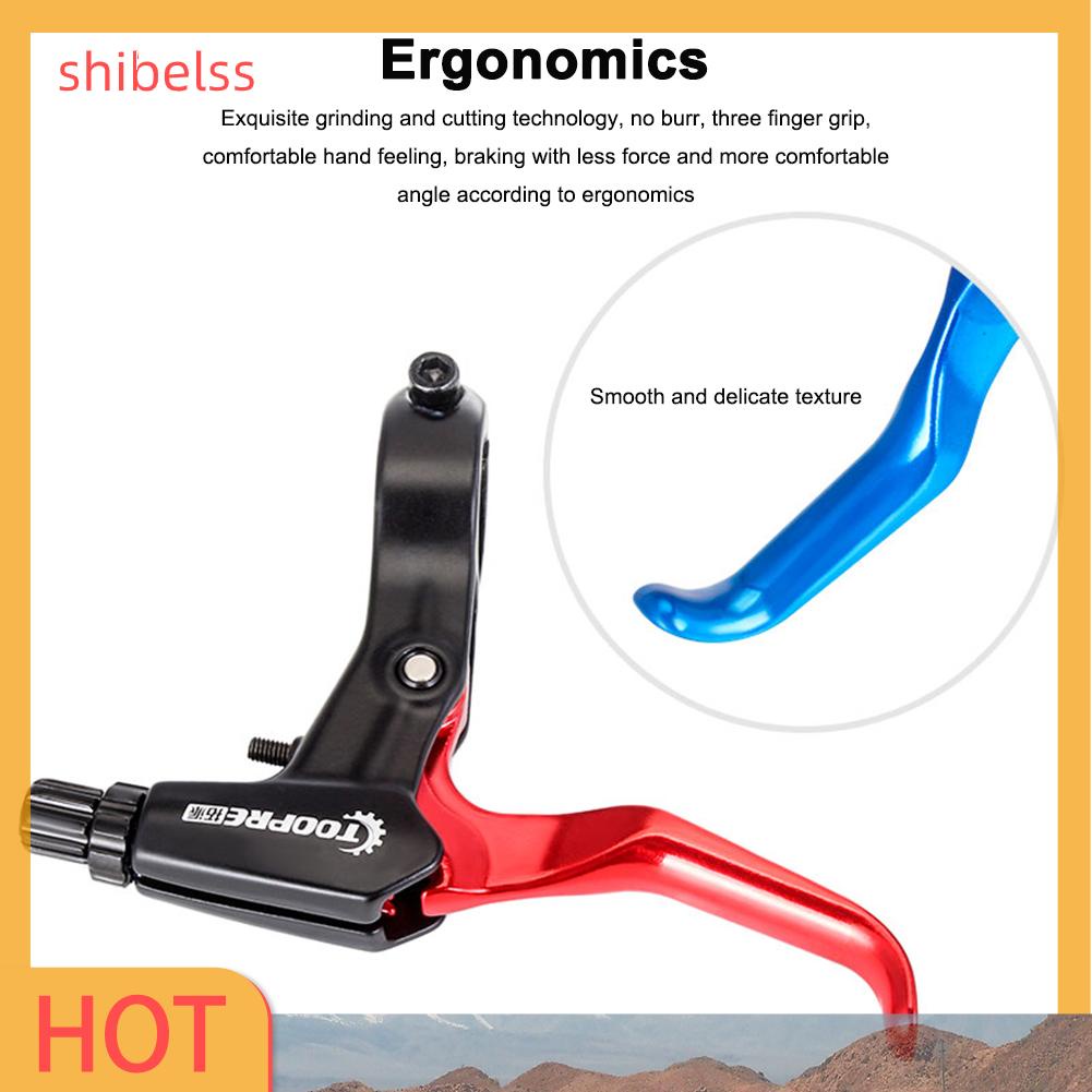 1 Cặp Tay Thắng Xe Đạp Leo Núi SHIBEL TOOPRE Chất Liệu Hợp Kim Nhôm