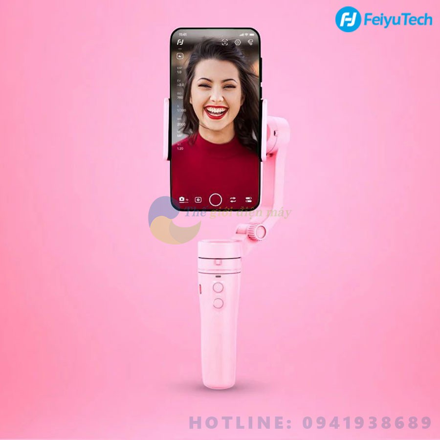 Tay cầm chống rung cho điện thoại Feiyu Tech Vlog Pocket - Bảo hành 12 tháng - Shop Thế giới điện máy | BigBuy360 - bigbuy360.vn