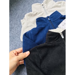 Áo khoác nỉ bé trai Kiabi size 1-3 tuổi