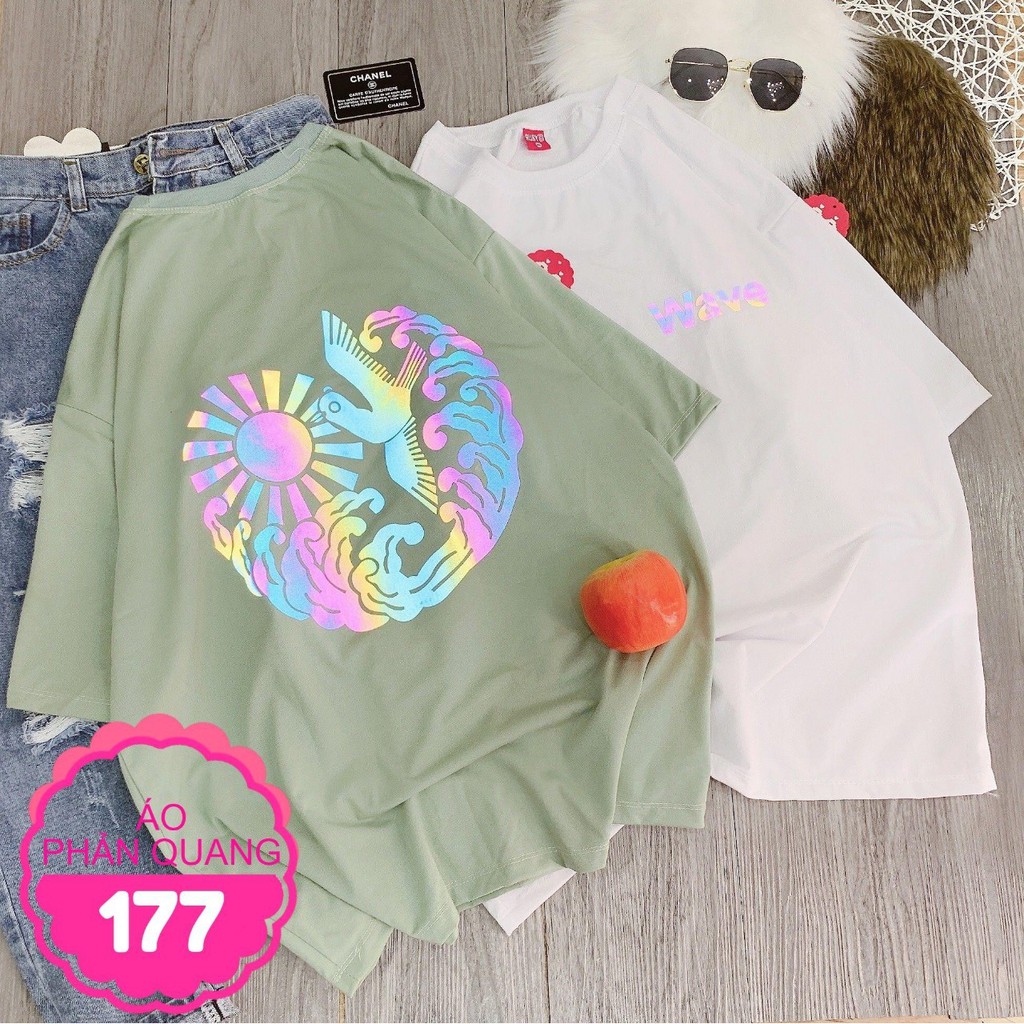 Áo thun phản quang sói 7 màu