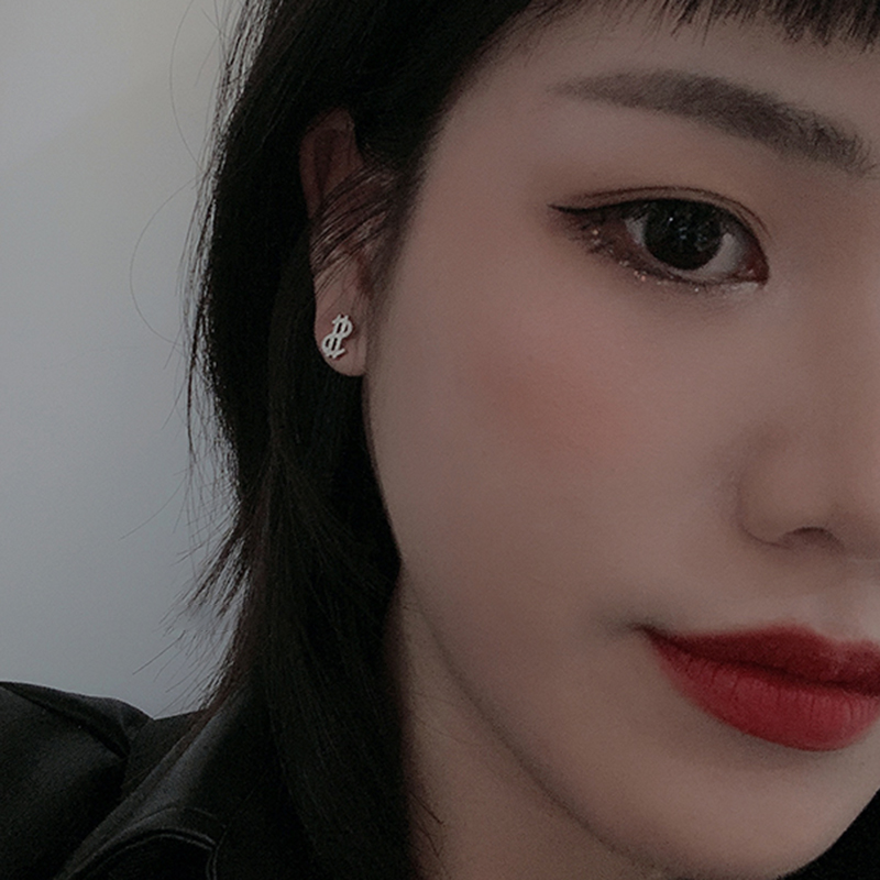 Khuyên Tai Hình Tờ Tiền Đô La Thời Trang Cá Tính