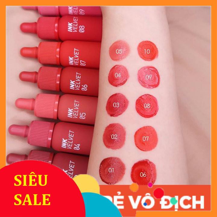 Son Kem Lì Peripera Ink Velvet Lip Tint New 2019