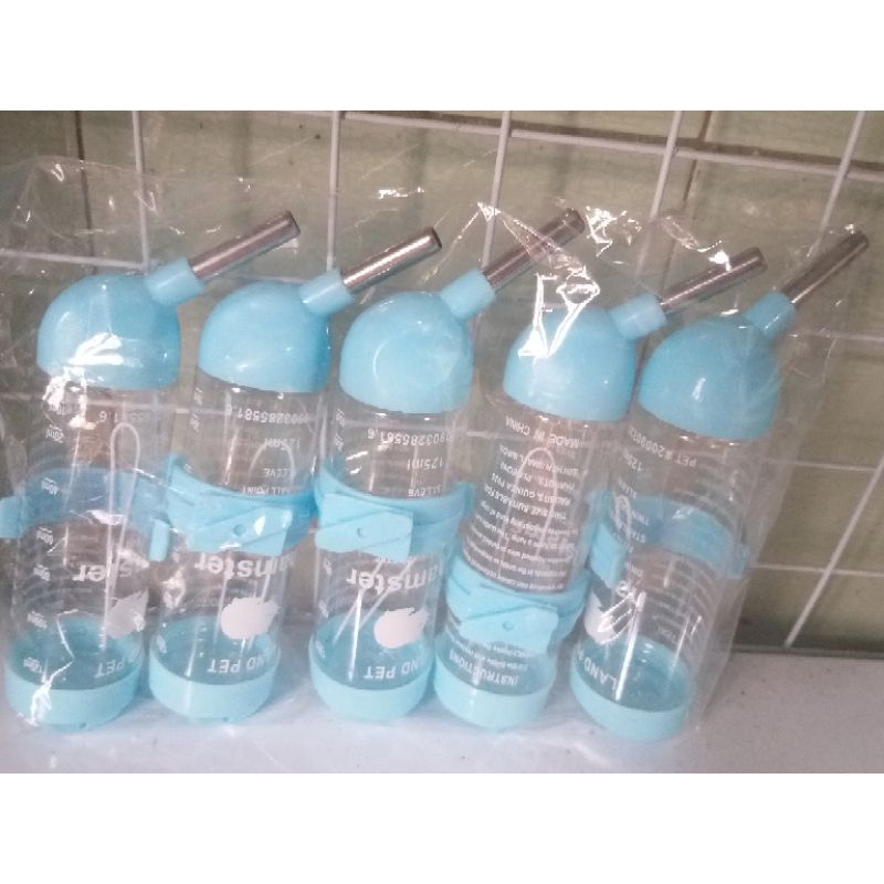 [Mã 55FMCGSALE1 giảm 10% tối đa 40K đơn 250K] Bình nước bi cho Hamster, vẹt, thỏ...(125ml, 250ml, 500ml)