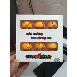 Sét 6 icon mini hình mặt cảm xúc