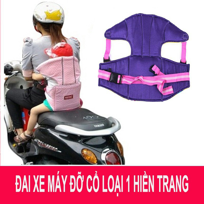 Đai xe máy đỡ cổ an toàn cho Bé