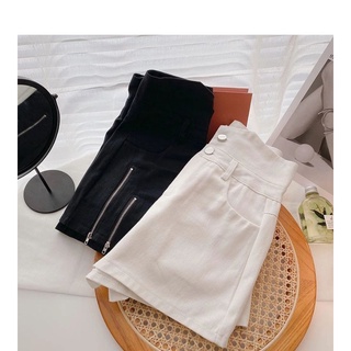 Quần shorts bò cạp cao ( hàng order)