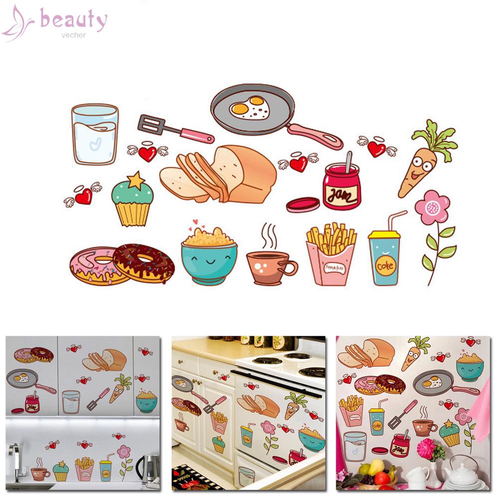 Nhãn dán tự dính dùng để trang trí chất liệu PVC không thấm nước độc đáo 40*30CM