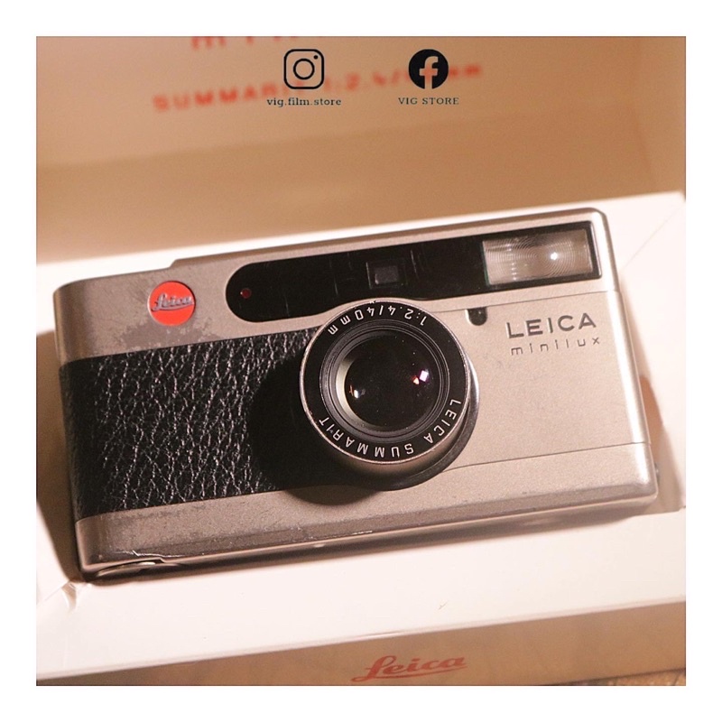Máy ảnh Leica minilux fullbox