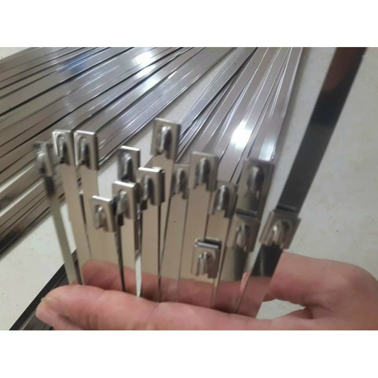 100 Dây rút INOX 304  4.6x150mm