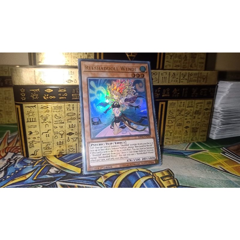 [KN yugioh shop] thẻ bài yugioh:Reeshaddoll Wendi - MP21-EN244 - Ultra Rare 1st Edition