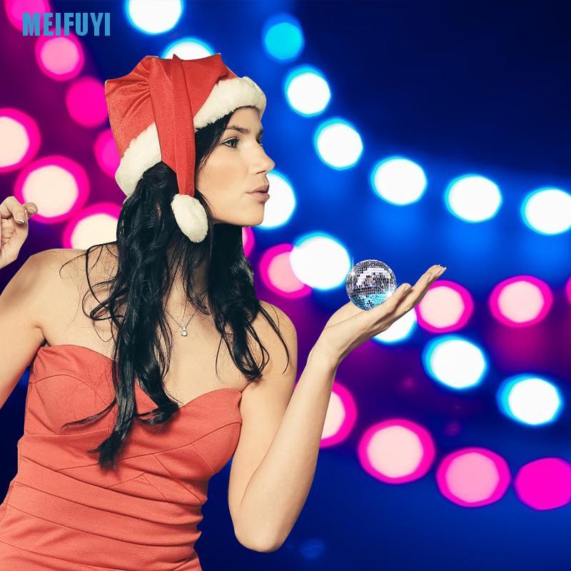 Set 24 quả cầu tráng gương 3cm màu bạc dùng để trang trí giáng sinh