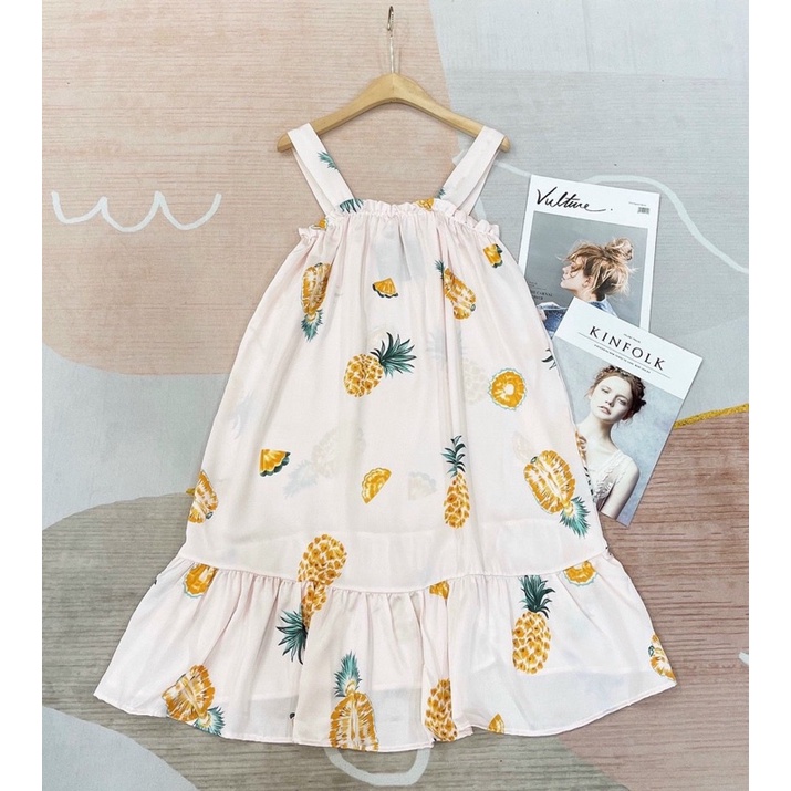 Đầm ngủ mặc nhà 2 dây Lụa Satin - Lụa Latin sang trọng (bầu bí | sau sinh bon chen được)