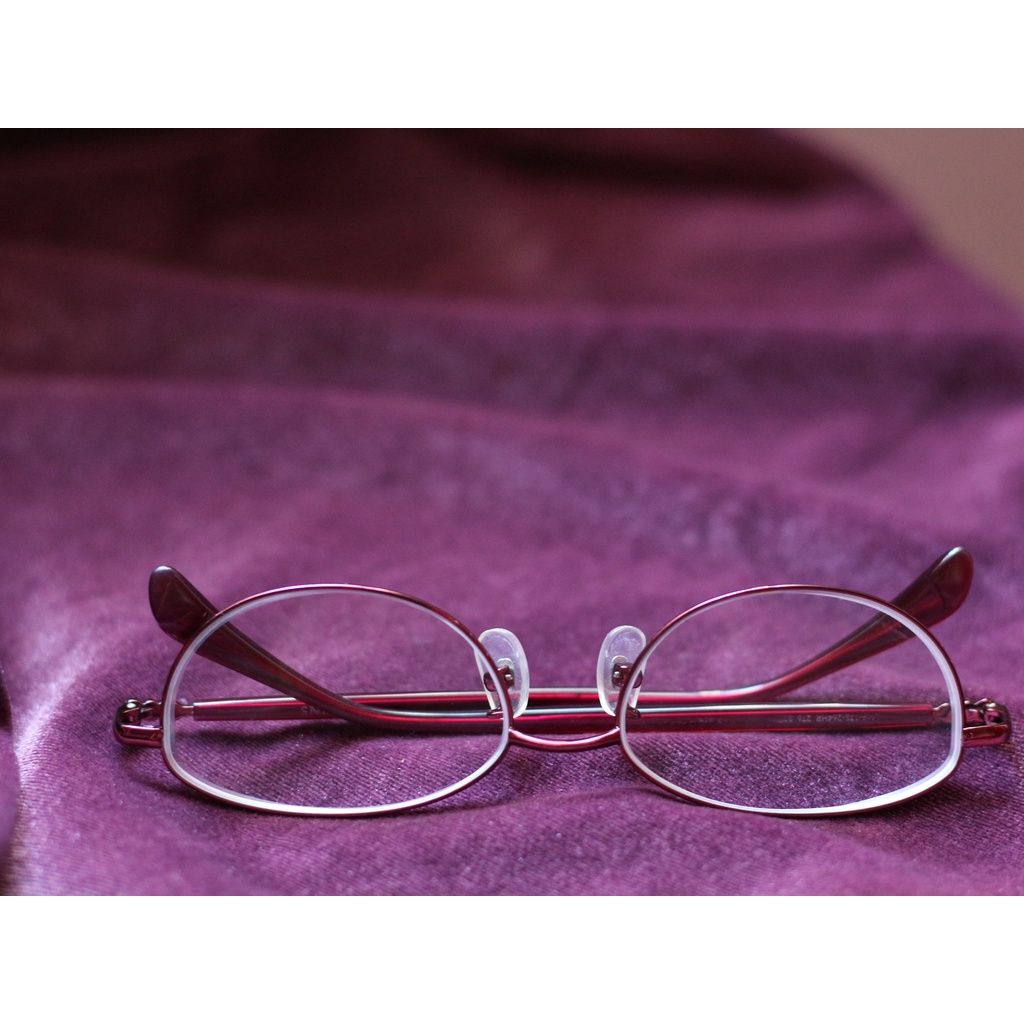 Mắt Kính Gọng Kính JINS Oval Second Hand Nhật Bản Chính Hãng - JP015