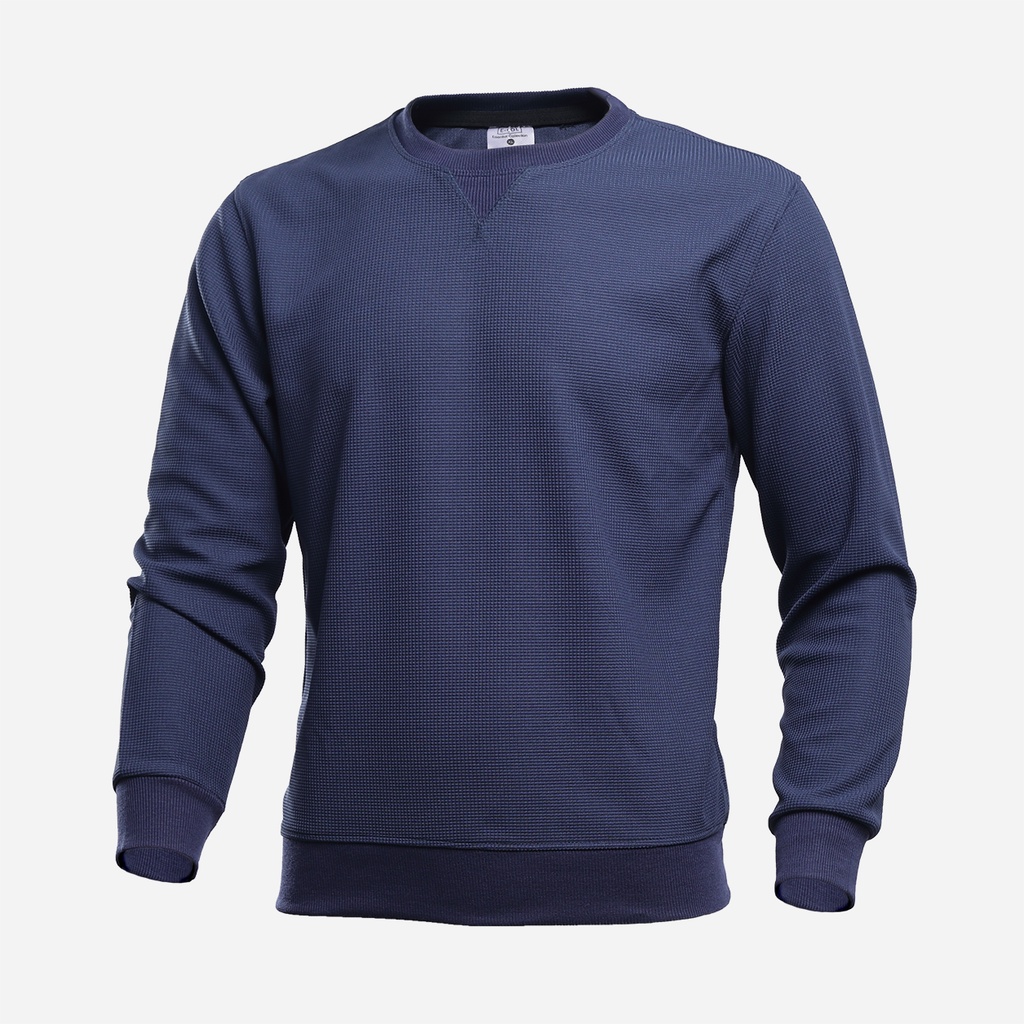 Áo thu đông dài tay Ecollect sweater nỉ nam cổ tròn