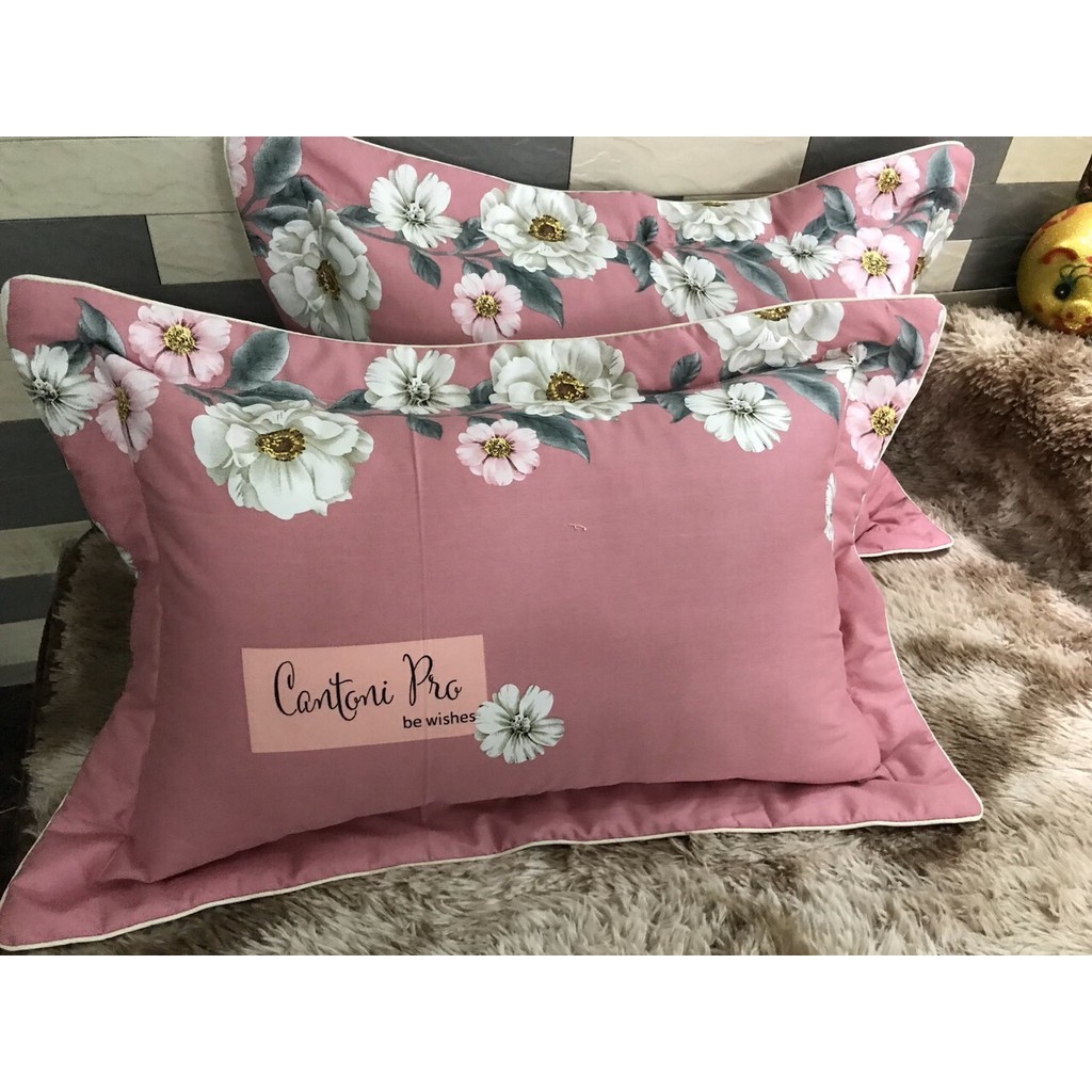 Đôi vỏ gối cotton siêu đẹp 45x65cm