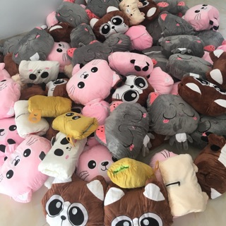 (Bỏ Sỉ) Combo 15c Chăn Gối Gấu