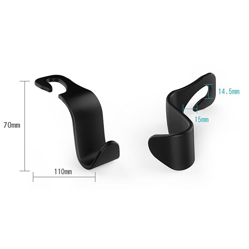 Móc Treo Đồ Đa Năng Gắn Sau Ghế Xe Hơi Tiện Dụng