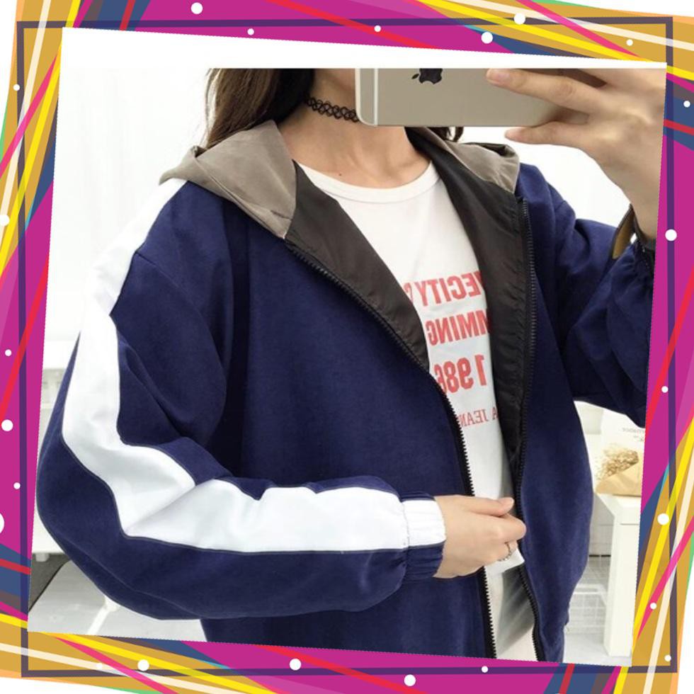 Áo khoác nữ form rộng, áo khoác free size M749 | BigBuy360 - bigbuy360.vn