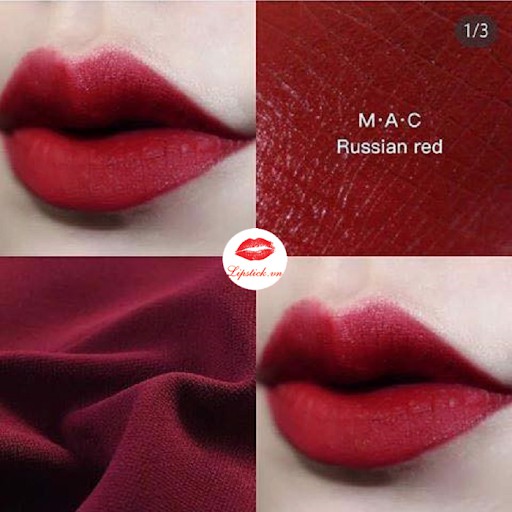 Son MAC Russian Red 612 Màu Đỏ Cổ Điển – Matte