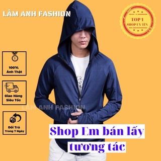 Áo Chống Nắng Nam, Áo khoác chống nắng Thông Hơi Vải Kháng Khuẩn NEW 2022 [Hàng VNXK]