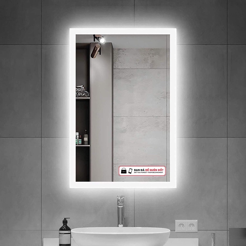 Cảnh Báo BẠN ĐÃ ĐỂ QUÊN ĐỒ, decal chống nước 100%, kích thước 18cm x 4cm .Dán trên xe, nhà vệ sinh, quầy thu ngân ...