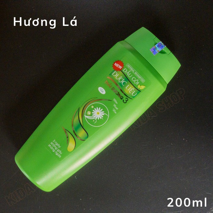 CHÍNH HÃNG dầu gội chai 200ml thái dương 3 hương lá công ty sao thái dương