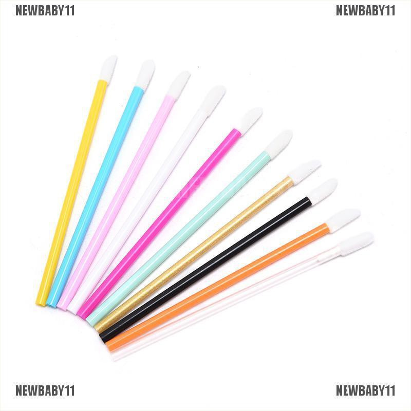 [Hàng mới về] Set 50 cọ trang điểm môi dùng một lần tiện lợi