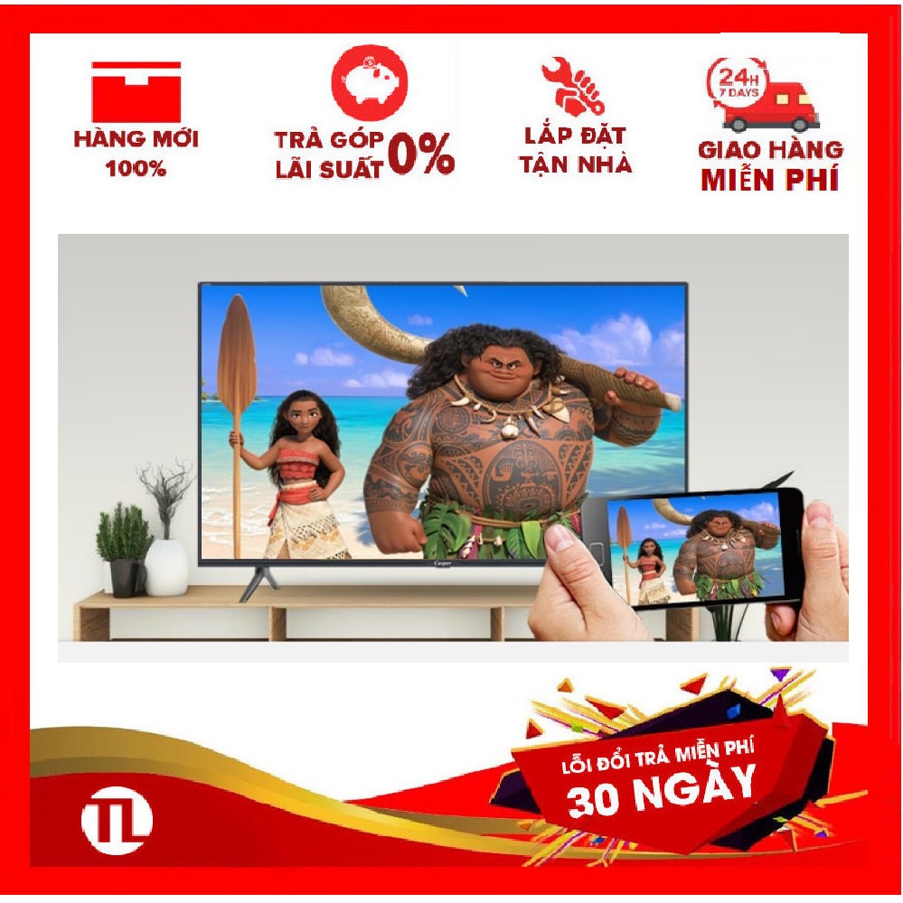 Smart Tivi Casper 43 inch 43FX5200 Hệ Điều Hành Linux - MIỄN PHÍ LẮP ĐẶT - BẢO HÀNH TẬN NHÀ