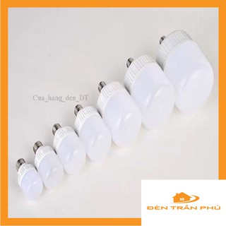Bóng đèn LED. Bóng đèn LED trụ tròn 20W ánh sáng trắng (hàng cao cấp loại siêu sáng - tản nhiệt nhôm dày - bao đổi trả)