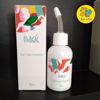 Dung Dịch Tai Vệ Sinh Tai Magic Ear Care Solution 50ml Cho Chó Mèo Thú Cưng Pet1989