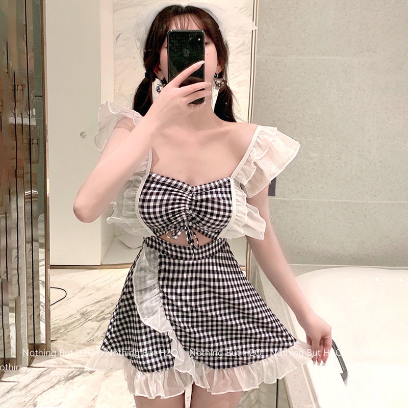 Bộ Đồ Bơi Mỏng Thiết Kế Dễ Thương Cho Nữ