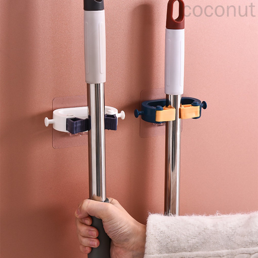 Giá Treo Cây Lau Nhà Gắn Tường Tiện Lợi