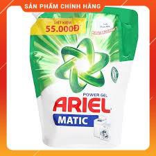 Nước giặt Ariel Matic Đậm Đặc túi 3.6kg (Túi)