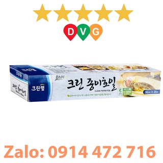 Giấy Thấm Dầu Hàn Quốc Cuộn Tròn 30cm x 20m
