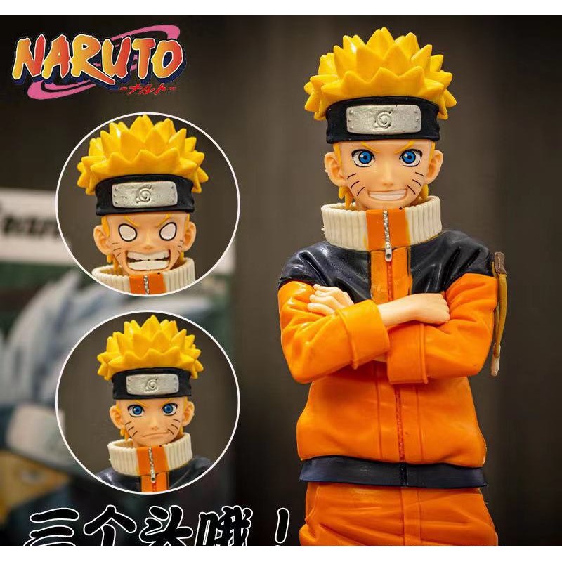 Naruto - Sasuke mô hình nhân vật cao trang trí để bàn cao 25-26CM