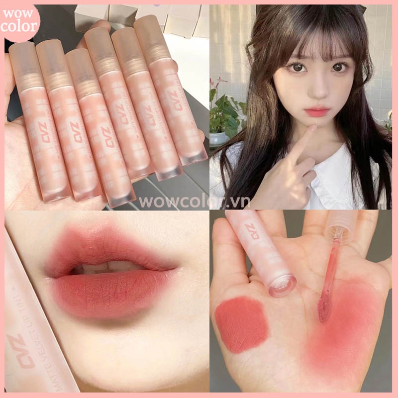 [Hàng mới về] Son Môi Son kem lì CVZ KAKASHOW mềm mịn như nhung chống thấm nước chống khô môi lâu trôi