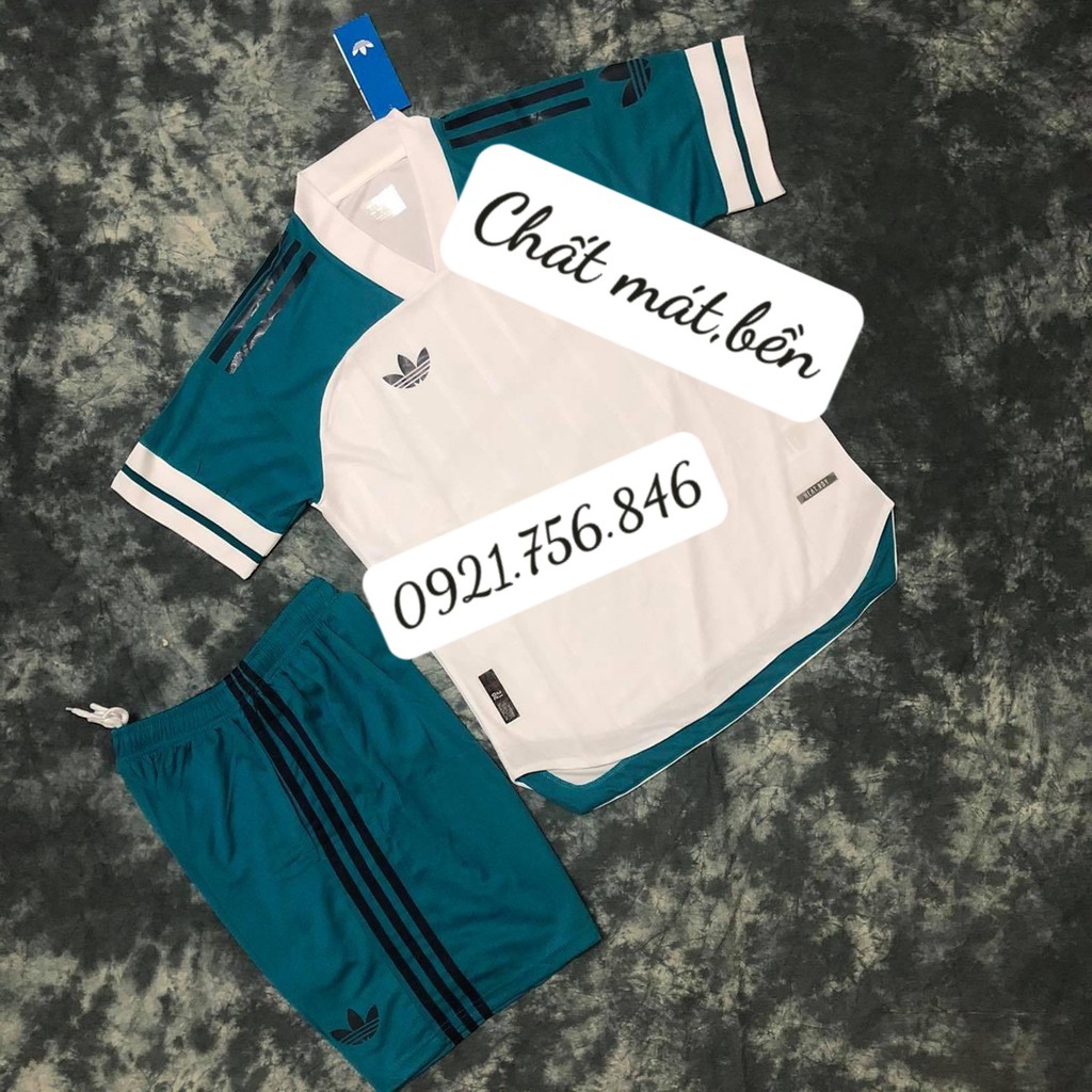 Áo Bóng Đá Đẹp, Áo đấu DAS ba lá Cực Chất - Hàng Xuất Dư - Đồ Đá Banh Đẹp